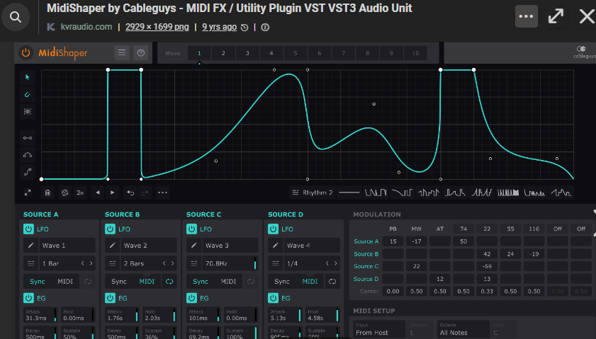 Cableguys MIDISHAPER